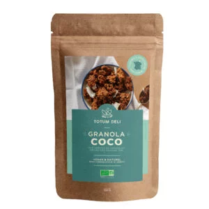 Granola noix de coco et Pépites de Chocolat Noir 70%