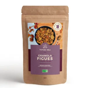 Granola figues et amandes grillées